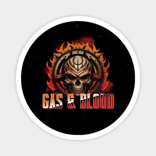 Gas & Blood Diesel Punk High Octane Magnet